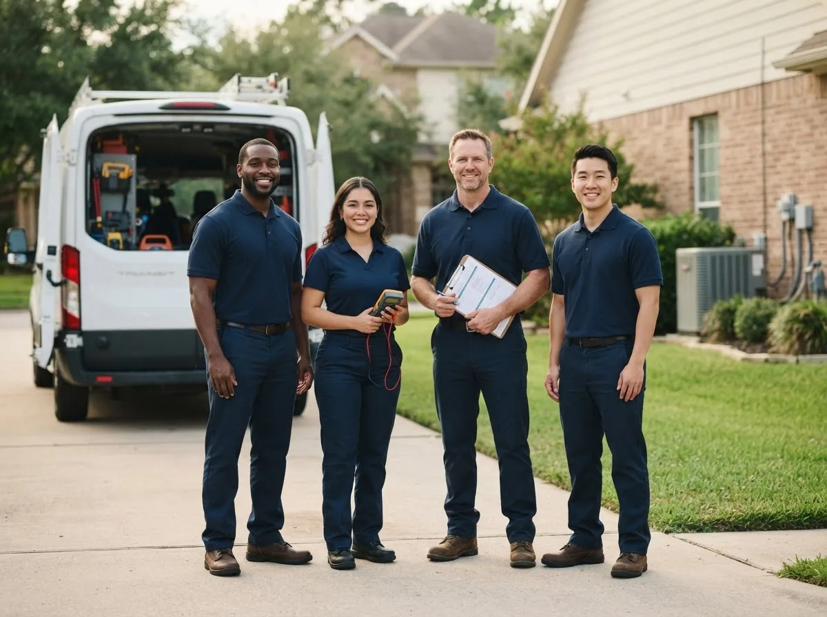 Certified HVAC technician near South English, IA